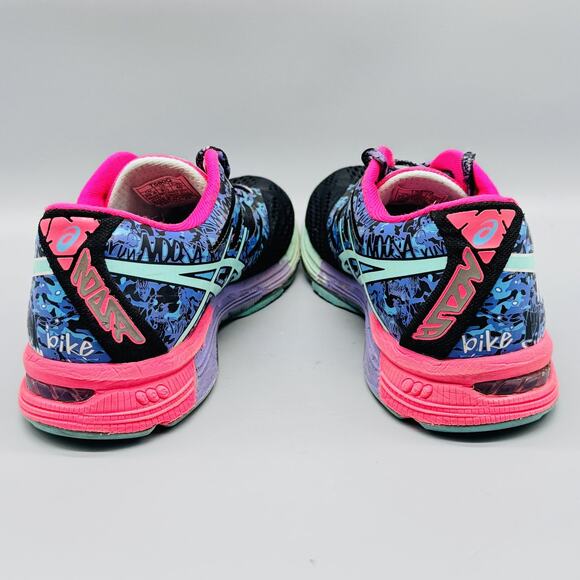 ASICS Shoes Womens 8.5 Multicolor Triathlon Gel Noosa Tri Running Bike Sneakers - Picture 8 of 12